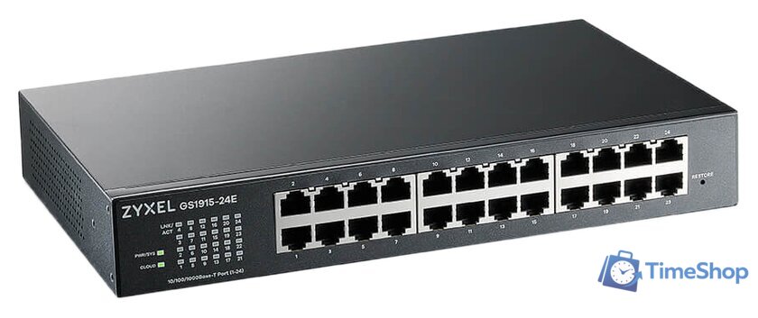 Управляемый коммутатор 2-го уровня Zyxel GS1915-24E - Изображение №1 — Интернет-магазин Time-Shop