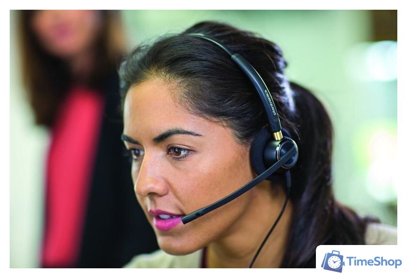 Офисная гарнитура Plantronics EncorePro HW510 - Изображение №5 — Интернет-магазин Time-Shop