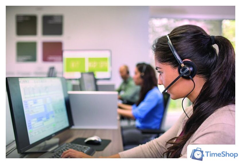 Офисная гарнитура Plantronics EncorePro HW510 - Изображение №4 — Интернет-магазин Time-Shop