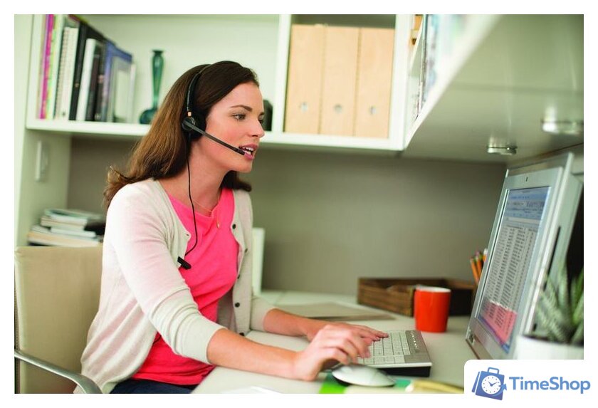 Офисная гарнитура Plantronics EncorePro HW510 - Изображение №3 — Интернет-магазин Time-Shop