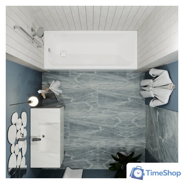 Ванна Triton Прага 180x80 (с ножками и экраном) - Изображение №6 — Интернет-магазин Time-Shop