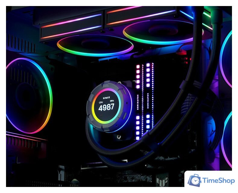 Система жидкостного охлаждения для процессора ID-Cooling SL240 White - Изображение №10 — Интернет-магазин Time-Shop