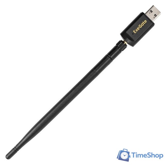 Wi-Fi адаптер ExeGate EDWA-186-AC1300-2 EX299655RUS - Изображение №4 — Интернет-магазин Time-Shop