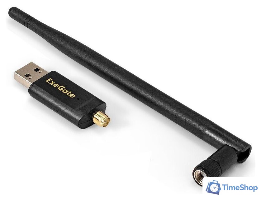 Wi-Fi адаптер ExeGate EDWA-186-AC1300-2 EX299655RUS - Изображение №2 — Интернет-магазин Time-Shop