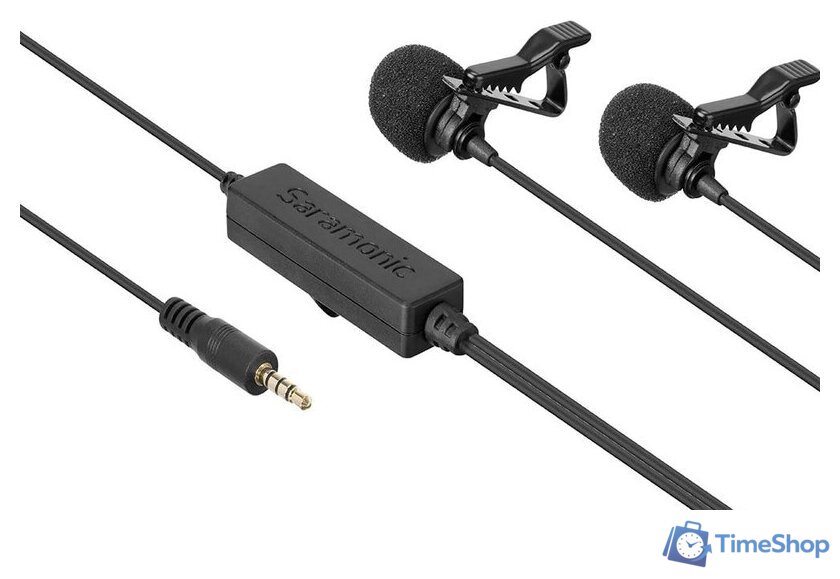 Проводной микрофон Saramonic LavMicro 2M - Изображение №8 — Интернет-магазин Time-Shop