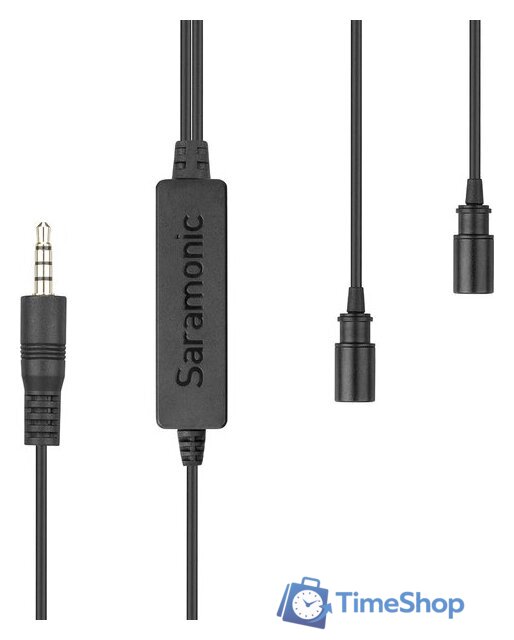 Проводной микрофон Saramonic LavMicro 2M - Изображение №1 — Интернет-магазин Time-Shop