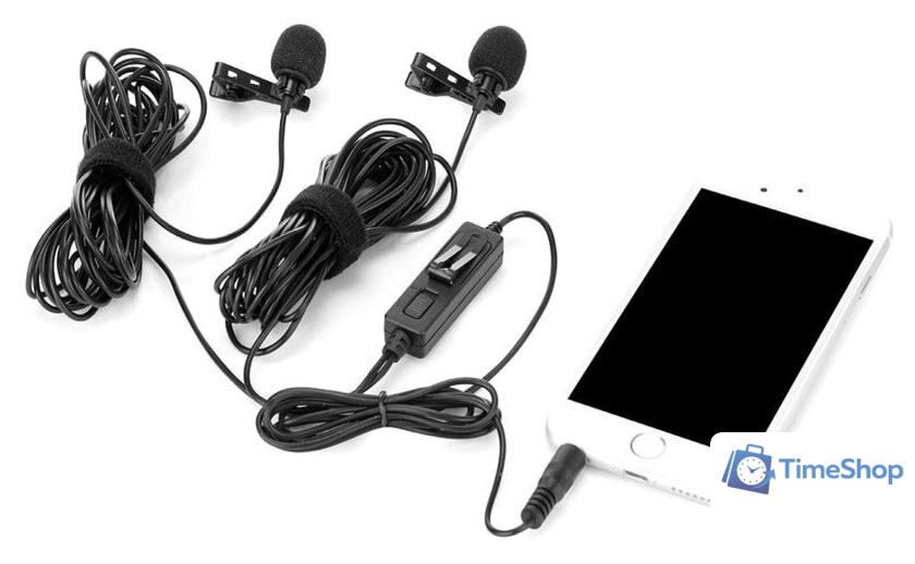 Проводной микрофон Saramonic LavMicro 2M - Изображение №5 — Интернет-магазин Time-Shop