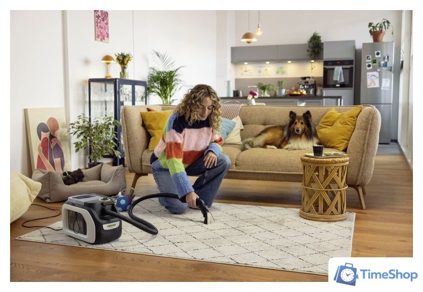Пылесос Karcher SE 3 Compact Home N1 1.081-539.0 - Изображение №7 — Интернет-магазин Time-Shop