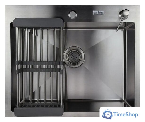 Кухонная мойка MARRBAXX B6050-S B6050-MS (графит) - Изображение №2 — Интернет-магазин Time-Shop