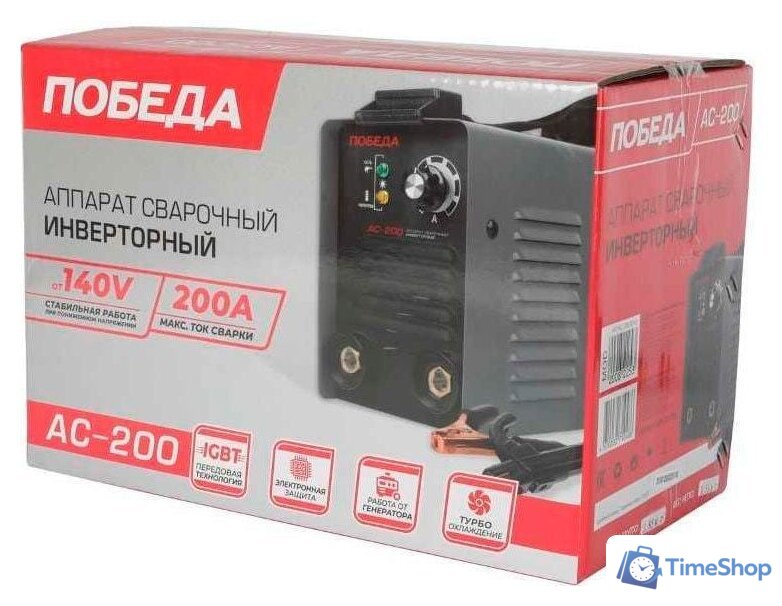 Сварочный инвертор Победа АС 200 - Изображение №4 — Интернет-магазин Time-Shop