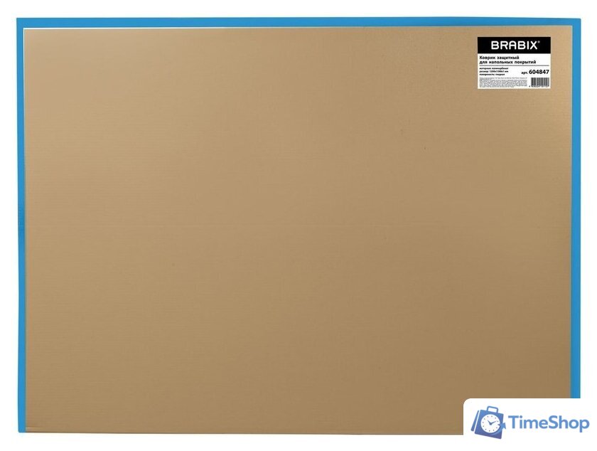 Коврик защитный Brabix 120x150 см 604847 (глянец) - Изображение №4 — Интернет-магазин Time-Shop