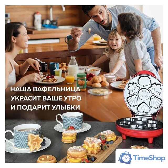 Вафельница GFgril GFW-032 - Изображение №9 — Интернет-магазин Time-Shop