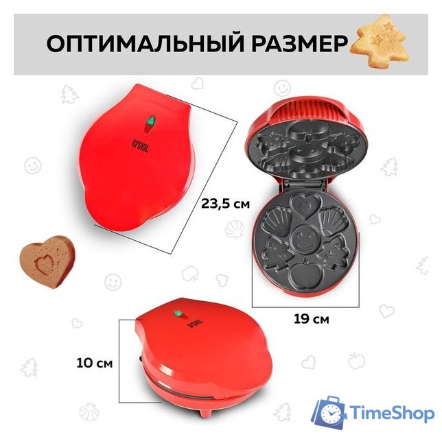 Вафельница GFgril GFW-032 - Изображение №10 — Интернет-магазин Time-Shop