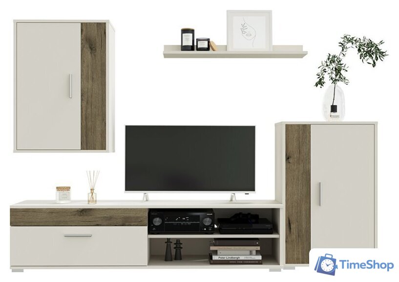 Горка Интерлиния Neo-4 (дуб веллингтон/персидский жемчуг) - Изображение №1 — Интернет-магазин Time-Shop