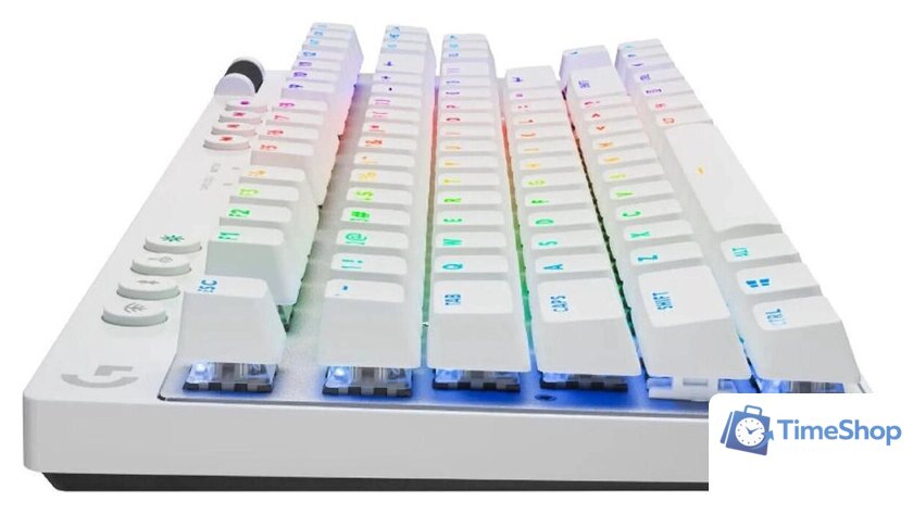 Клавиатура Logitech G Pro X TKL Lightspeed GL Tactile 920-012148 (белый, нет кириллицы) - Изображение №2 — Интернет-магазин Time-Shop