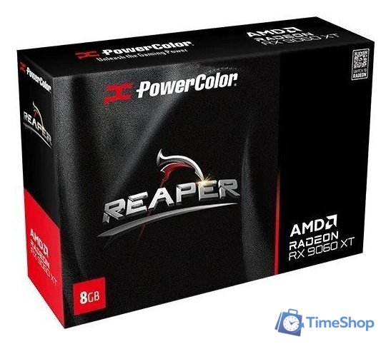 Видеокарта PowerColor Reaper AMD Radeon RX 9060 XT 8GB GDDR6 RX9060XT 8G-A - Изображение №7 — Интернет-магазин Time-Shop