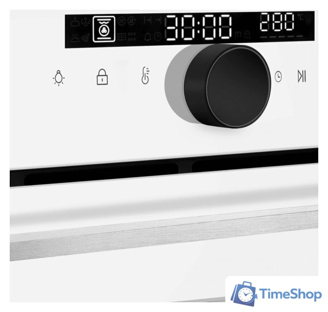 Электрический духовой шкаф MAUNFELD EOEH7613W Glossy - Изображение №8 — Интернет-магазин Time-Shop