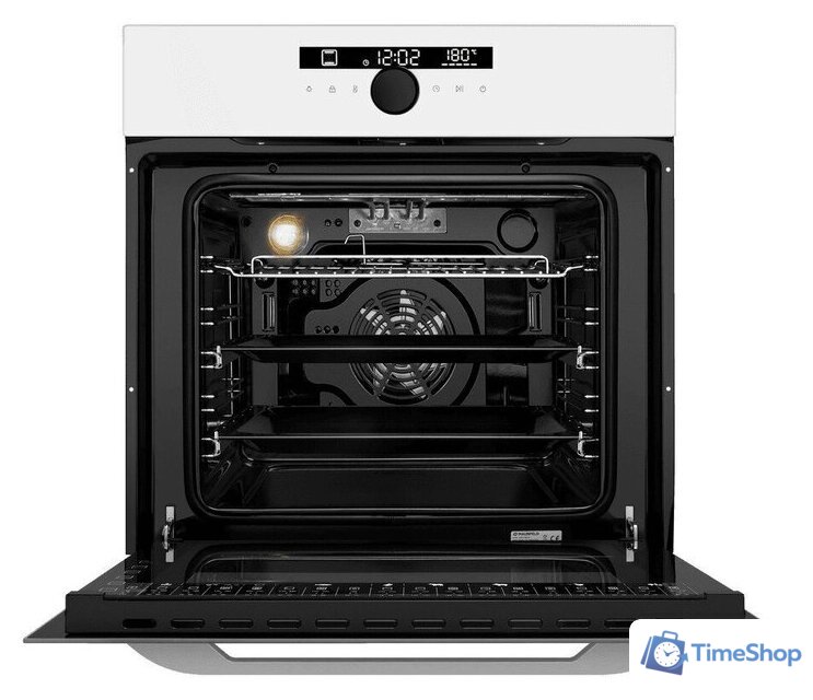 Электрический духовой шкаф MAUNFELD EOEH7613W Glossy - Изображение №2 — Интернет-магазин Time-Shop