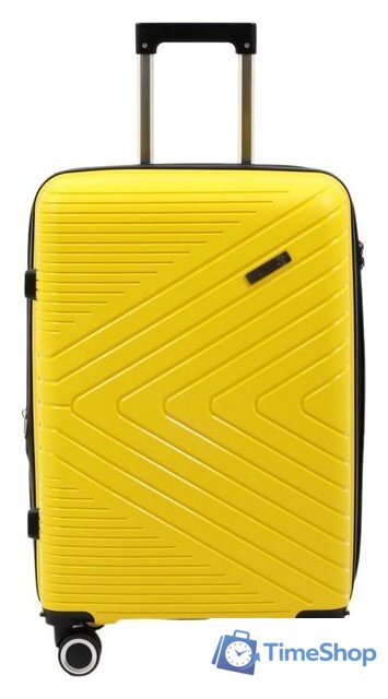 Чемодан-спиннер Pride РР-202 (L, желтый) - Изображение №1 — Интернет-магазин Time-Shop