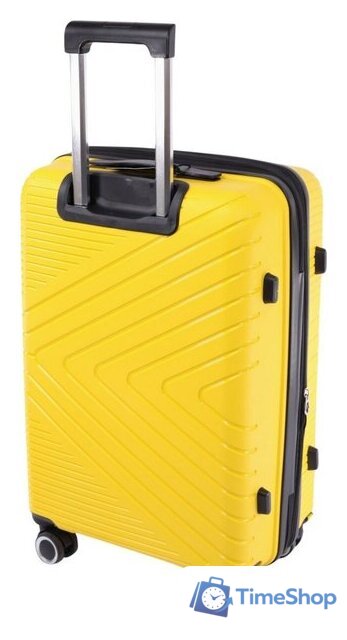 Чемодан-спиннер Pride РР-202 (L, желтый) - Изображение №3 — Интернет-магазин Time-Shop