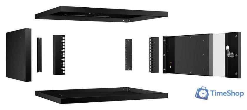 Шкаф телекоммуникационный Cabeus WSC-05D-4U55/45-BK - Изображение №4 — Интернет-магазин Time-Shop