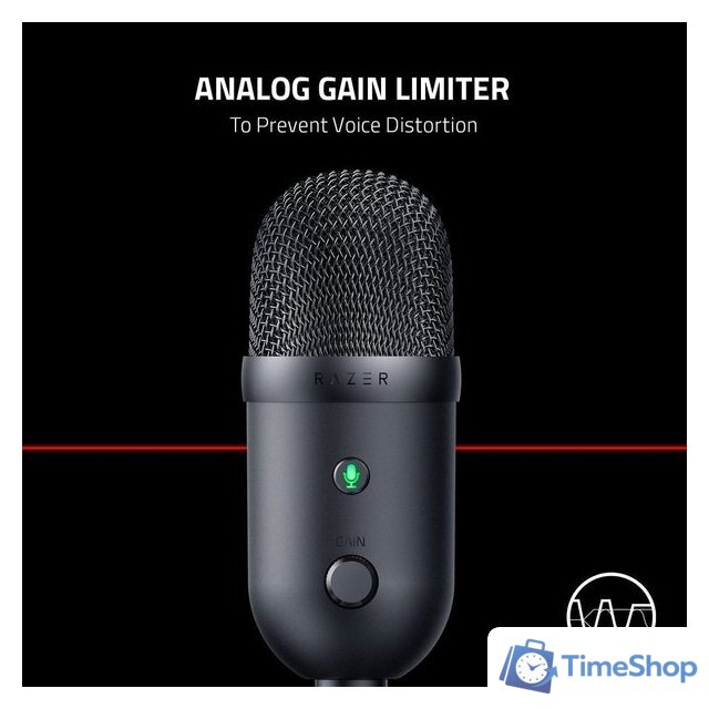 Проводной микрофон Razer Seiren V2 X - Изображение №4 — Интернет-магазин Time-Shop