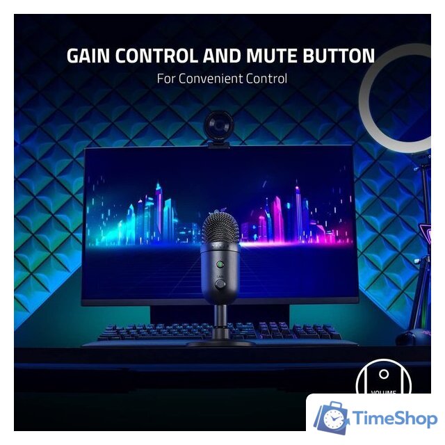 Проводной микрофон Razer Seiren V2 X - Изображение №7 — Интернет-магазин Time-Shop