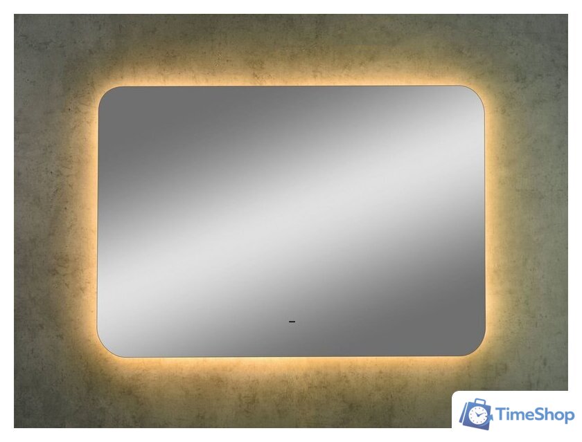  Континент Зеркало Burzhe LED 100x70 (МДФ с функцией анизапотевания, нейтральная подсветка) - Изображение №6 — Интернет-магазин Time-Shop