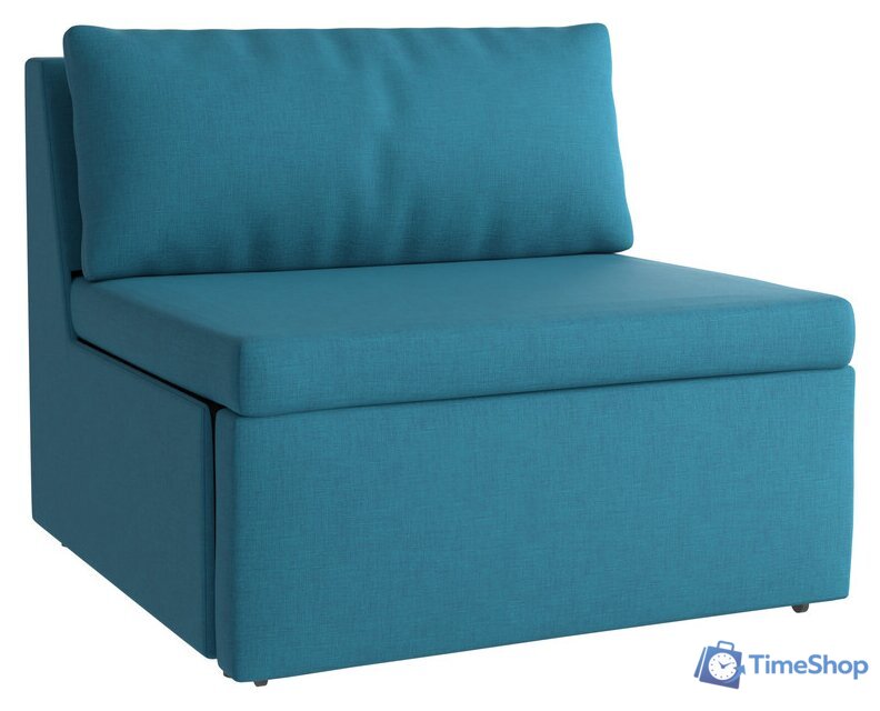 Кресло-кровать Mio Tesoro Такка Fotel 80 Z/F Twist 12 Petrol (бирюзовый) - Изображение №1 — Интернет-магазин Time-Shop