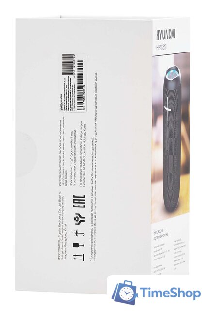 Беспроводная колонка Hyundai H-PAC610 - Изображение №14 — Интернет-магазин Time-Shop