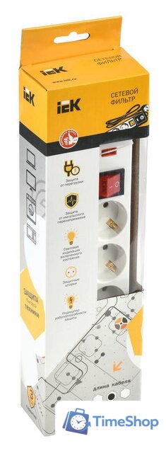Сетевой фильтр IEK WFP10-16-05-03-N - Изображение №2 — Интернет-магазин Time-Shop