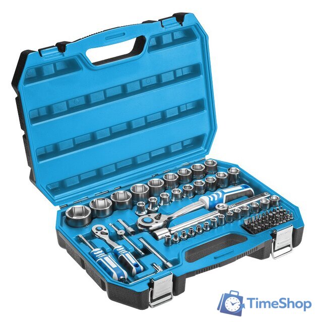 Универсальный набор инструментов Hoegert Technik HT1R424 (89 предметов) - Изображение №1 — Интернет-магазин Time-Shop