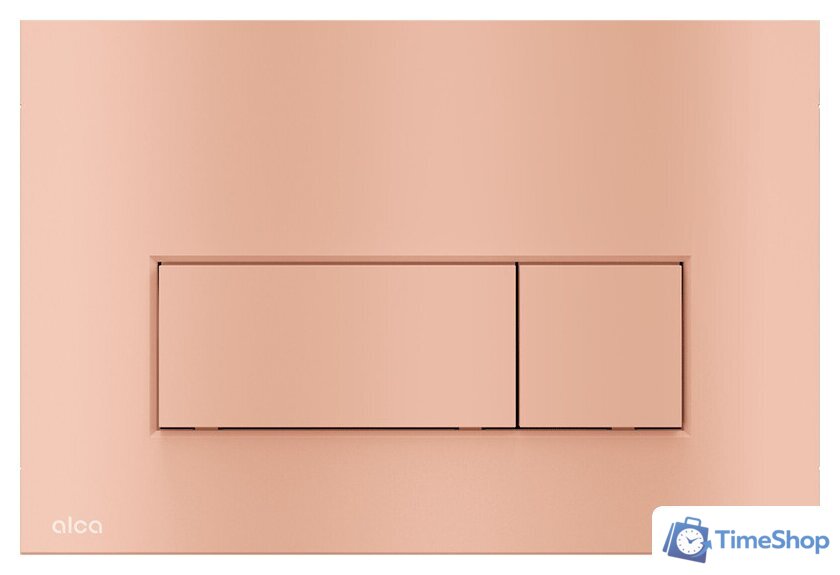 Панель смыва Alcaplast Thin M57-RG-M (red gold-мат) - Изображение №1 — Интернет-магазин Time-Shop