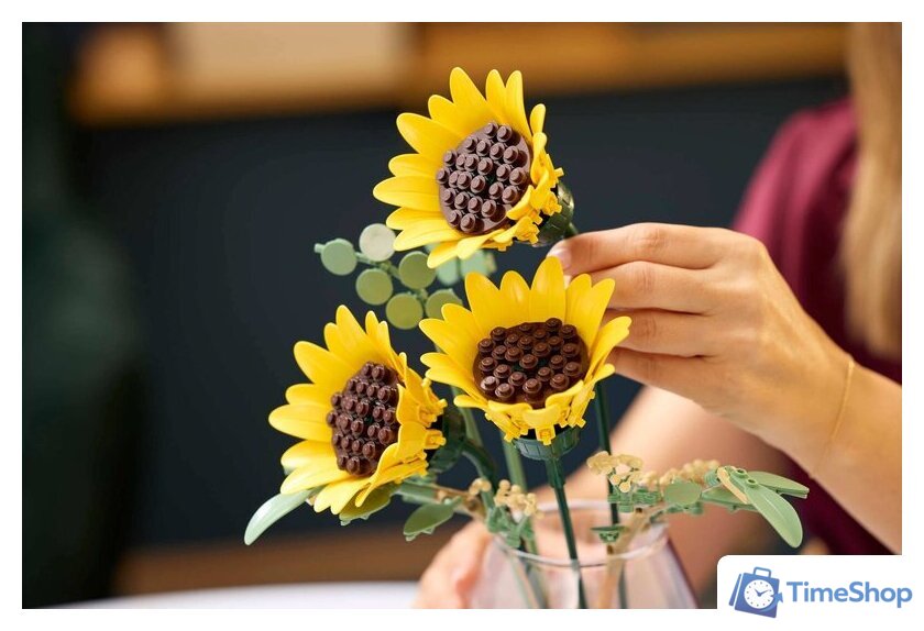 Конструктор LEGO Botanicals 11502 Букет подсолнухов - Изображение №10 — Интернет-магазин Time-Shop