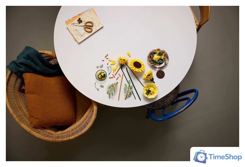 Конструктор LEGO Botanicals 11502 Букет подсолнухов - Изображение №7 — Интернет-магазин Time-Shop