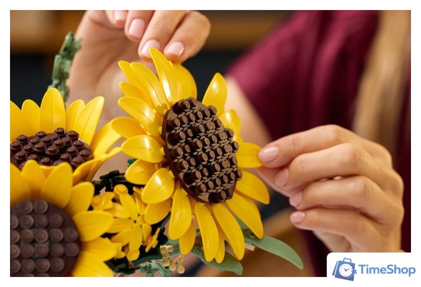 Конструктор LEGO Botanicals 11502 Букет подсолнухов - Изображение №8 — Интернет-магазин Time-Shop