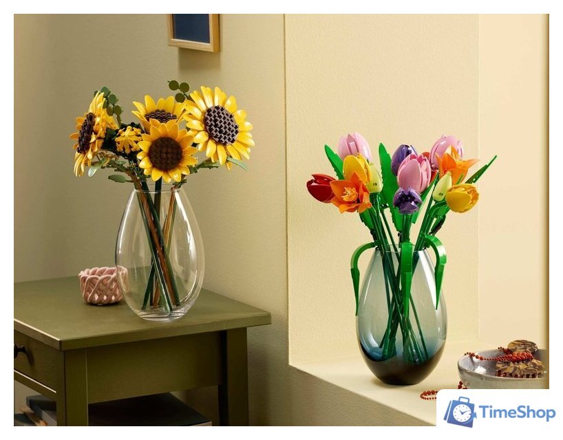 Конструктор LEGO Botanicals 11502 Букет подсолнухов - Изображение №13 — Интернет-магазин Time-Shop