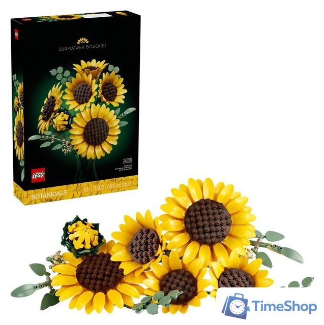 Конструктор LEGO Botanicals 11502 Букет подсолнухов - Изображение №1 — Интернет-магазин Time-Shop