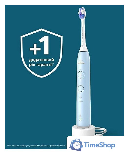 Электрическая зубная щетка Philips Sonicare 6100 HX7406/01 - Изображение №8 — Интернет-магазин Time-Shop