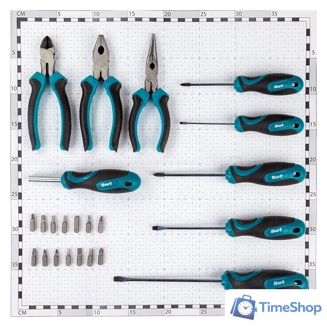 Набор домашнего мастера Bort BTK-24 (24 предмета) - Изображение №4 — Интернет-магазин Time-Shop