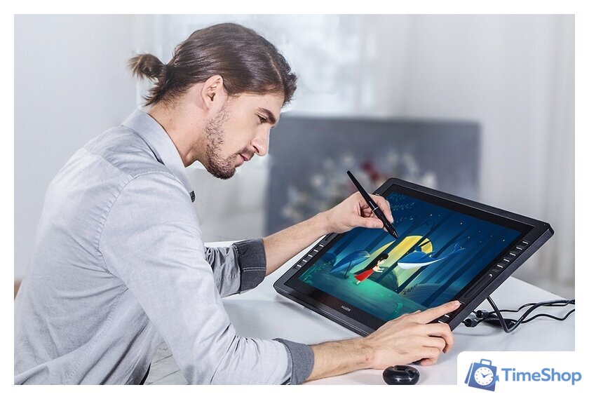 Графический монитор Huion Kamvas Pro 22 (2019) - Изображение №8 — Интернет-магазин Time-Shop