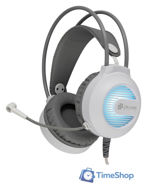 Наушники Оклик HS-L300G (белый) - Изображение №1 — Интернет-магазин Time-Shop