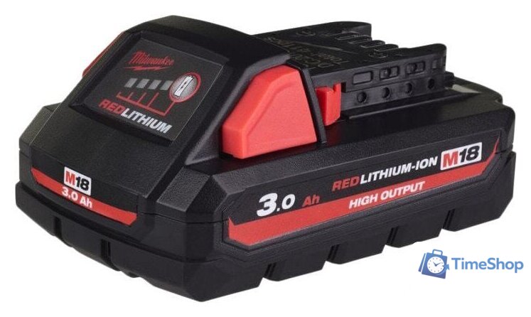 Аккумулятор с зарядным устройством Milwaukee M18 HNRG-302 (18В/3.0 Ah + 12-18В) - Изображение №2 — Интернет-магазин Time-Shop