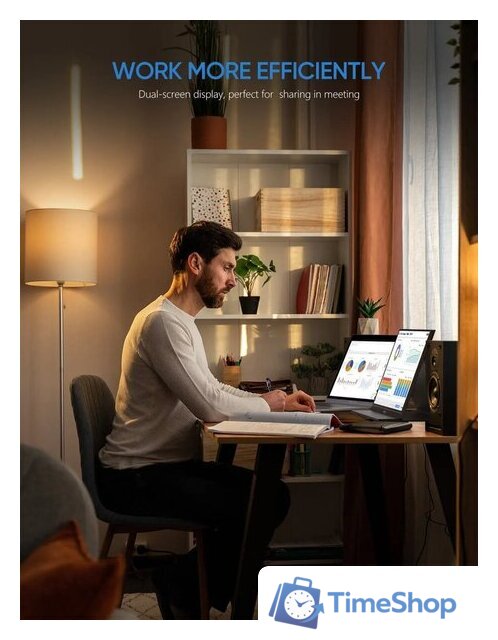 Портативный монитор Arzopa S1 Table - Изображение №6 — Интернет-магазин Time-Shop