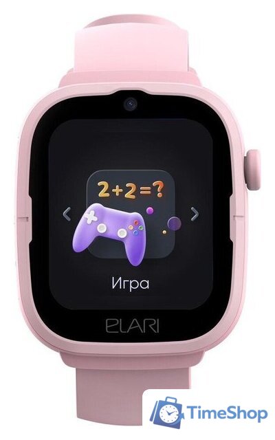 Детские умные часы Elari KidPhone 4G Go (розовый) - Изображение №4 — Интернет-магазин Time-Shop