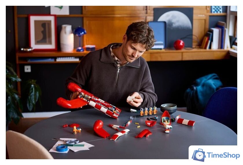 Конструктор LEGO Ideas 21367 Tintin Moon Rocket - Изображение №10 — Интернет-магазин Time-Shop