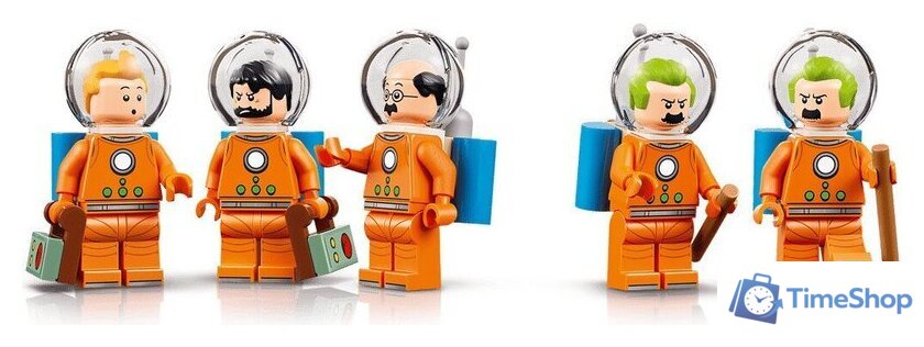 Конструктор LEGO Ideas 21367 Tintin Moon Rocket - Изображение №4 — Интернет-магазин Time-Shop