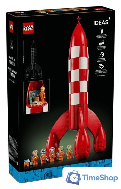 Конструктор LEGO Ideas 21367 Tintin Moon Rocket - Изображение №16 — Интернет-магазин Time-Shop