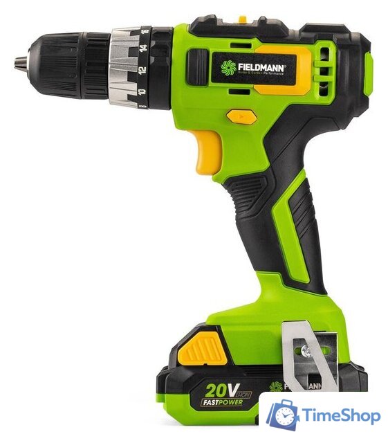 Ударная дрель-шуруповерт Fieldmann FDUV 70115-A (с 1-м АКБ, кейс) - Изображение №4 — Интернет-магазин Time-Shop