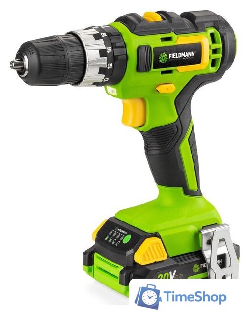 Ударная дрель-шуруповерт Fieldmann FDUV 70115-A (с 1-м АКБ, кейс) - Изображение №2 — Интернет-магазин Time-Shop